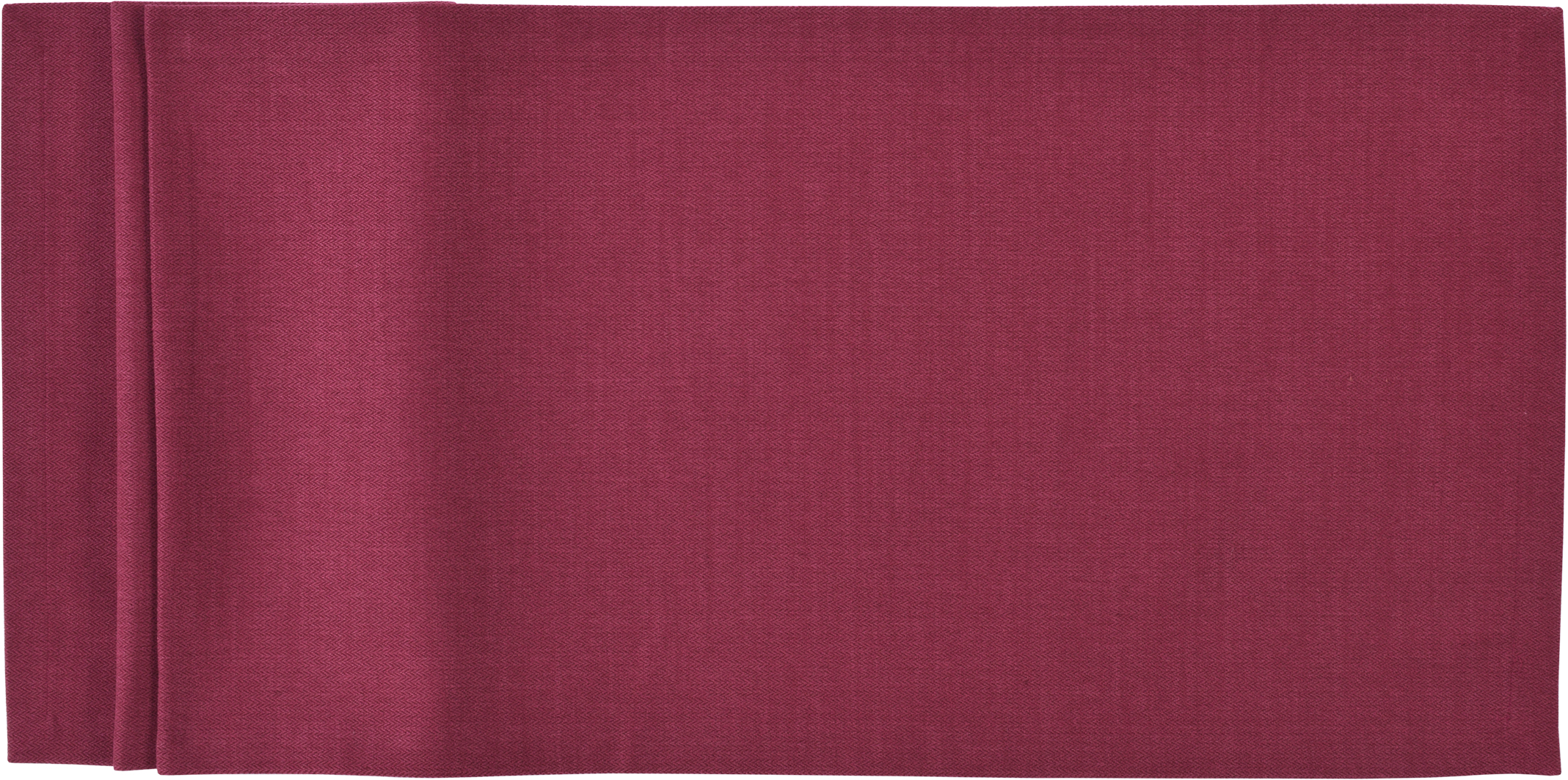Sander Tischläufer MANTUA ca. 40x150cm in Farbe fuchsia, weiche, Bettwäsche, Küche, Stoff, Textilien