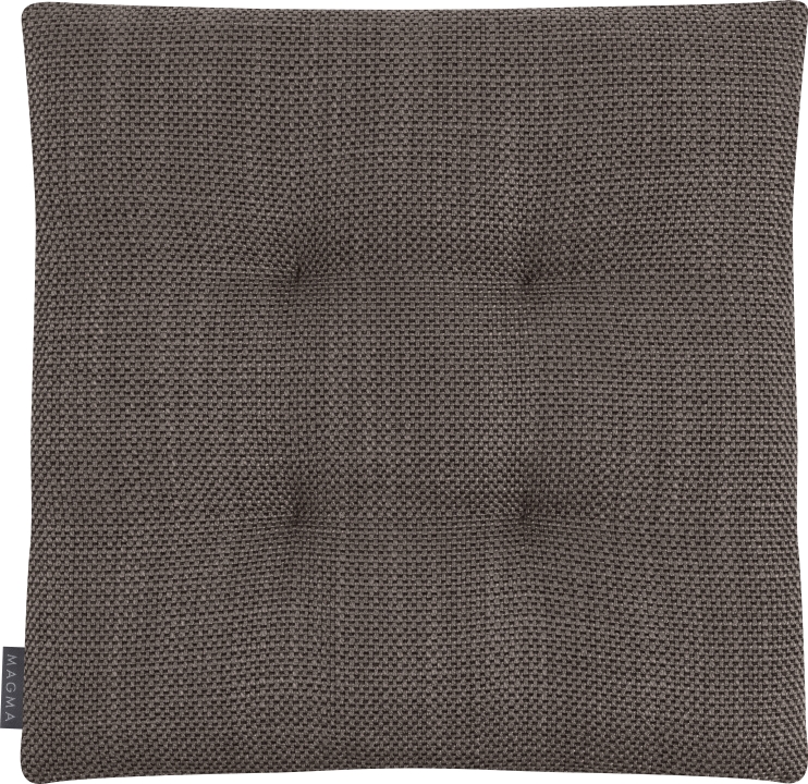 Magma Heimtex Wendestuhlkissen AUSTIN ca. 42x42cm in Farbe taupe