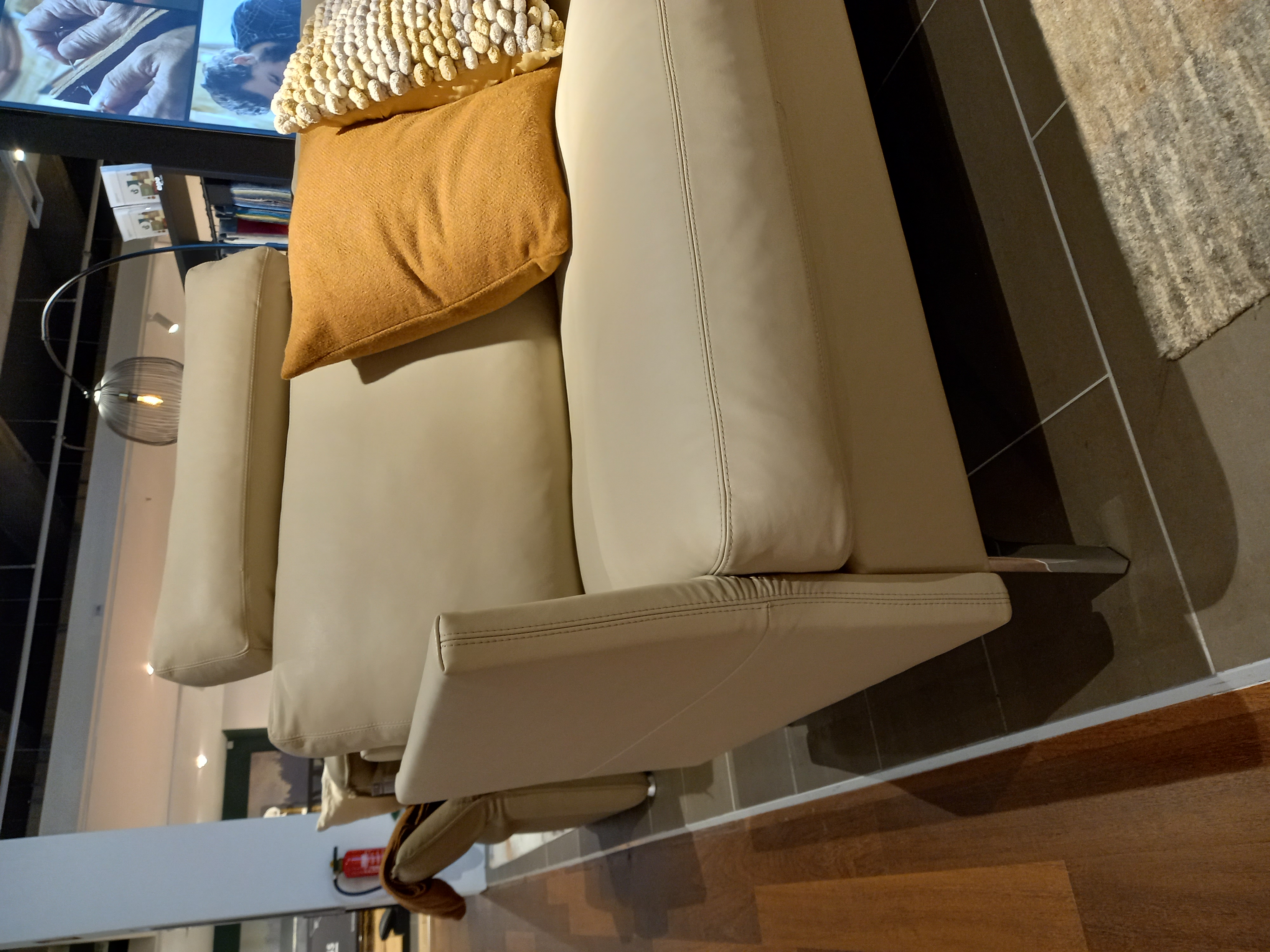 Erpo Polstergruppe CLASSICS CL990 in Leder pearl