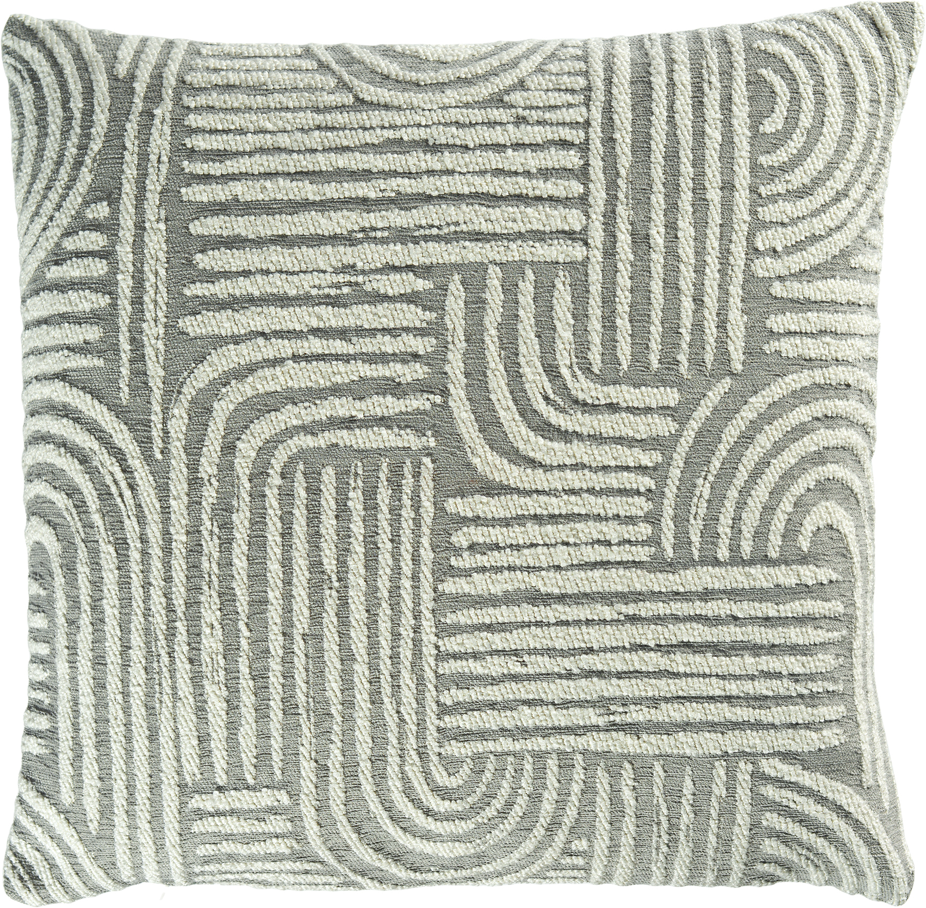 Sander Kissenhülle ARCUS ca. 50x50cm in Farbe silver grey, kissen, kissenbezug, textur, grau, geometrisch