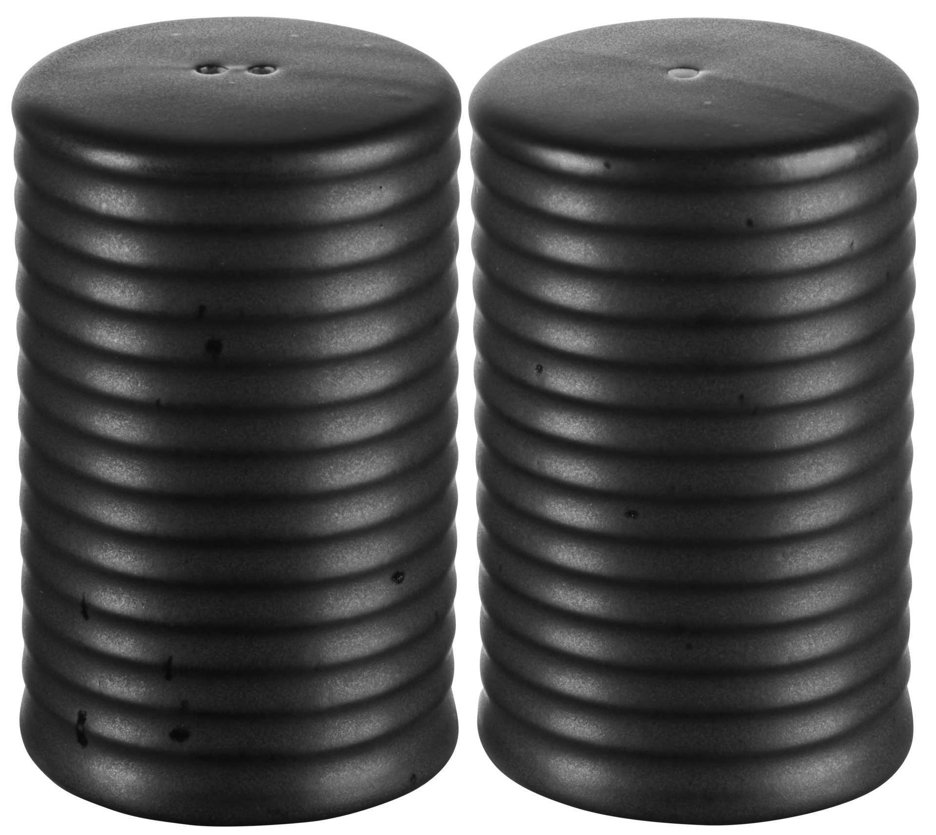 ASA-Selection Salz-/Pfeffersteuer-Set Kitchen'art in Farbe schwarz matt