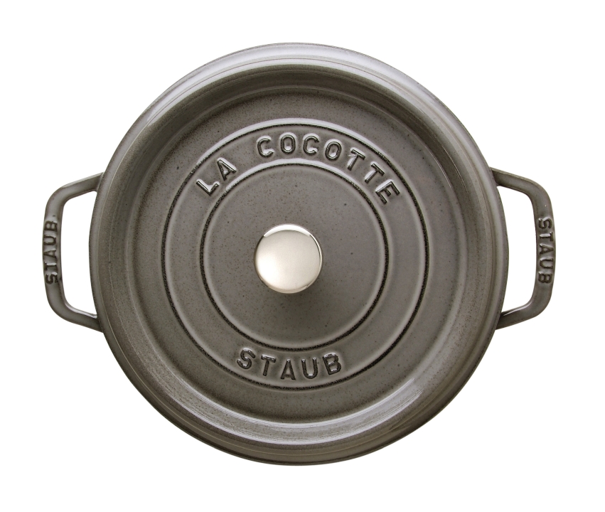 staub Cocotte 24cm LA COCOTTE in Farbe Graphit-Grau