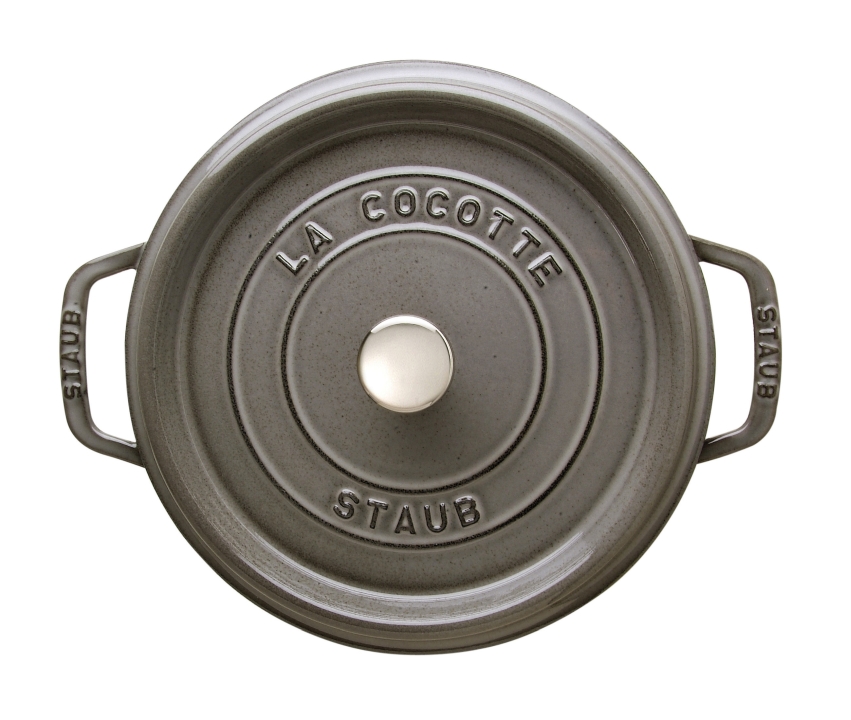 staub Cocotte 24cm LA COCOTTE in Farbe Graphit-Grau staub Cocotte 24cm LA COCOTTE in Farbe Graphit-Grau