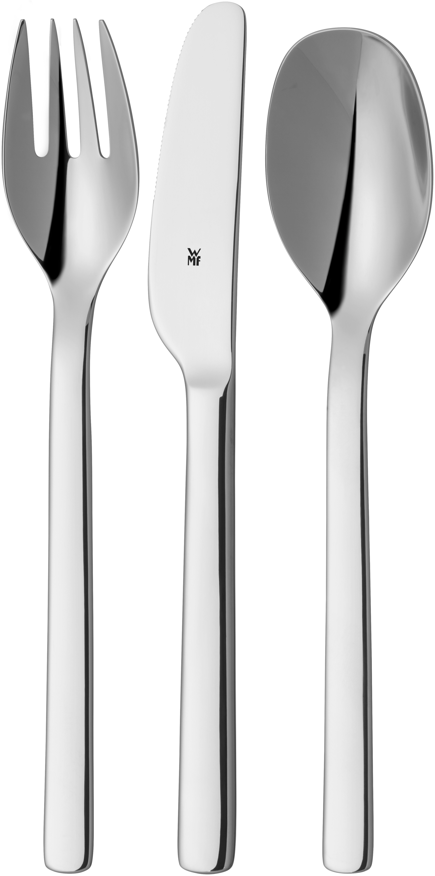 WMF My2Go Besteck-Set, 8-teilig in anthrazit