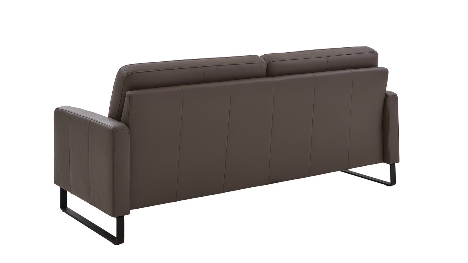 Carina Sofa 3-sitzig XL ANUK in Leder Soft-Line elephant Carina Polstermöbel Sofa 3-sitzig XL ANUK in Leder Soft-Line elephant