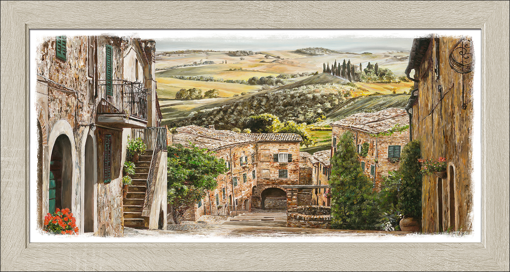 ProArt New Classic Wood 129x69cm Mediterranes Dorf II
