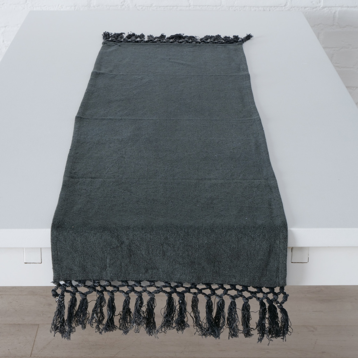 Boltze Tischläufer 40x140cm LINOU 40x140 in Grau