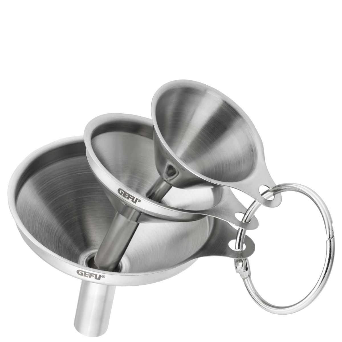 GEFU Trichter-Set VERSARE in Farbe silber GEFU Trichter-Set VERSARE in Farbe silber