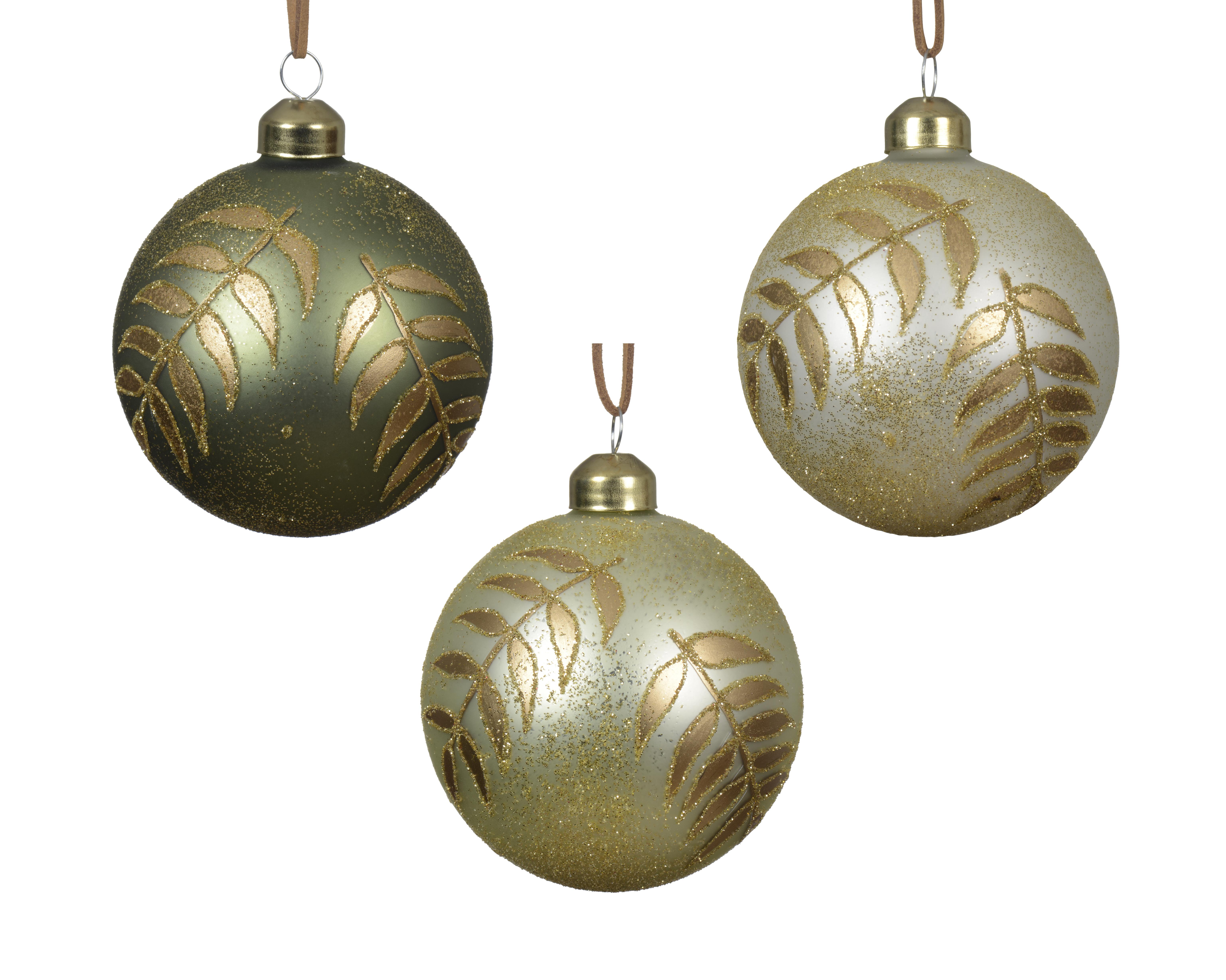 Kaemingk Glas Kugel 70597 in sort., Zubehor, Ohrring, Schmuck