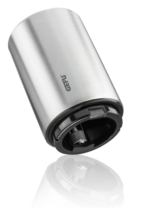 GEFU Flaschenöffner PRESSIO ca. B5,3 H8,7 T5,3 cm in edelstahl/schwarz GEFU Flaschenöffner PRESSIO ca. B5,3 H8,7 T5,3 cm in edelstahl/schwarz, Adapter, Elektronik