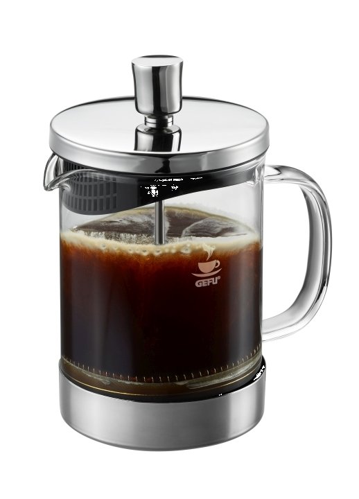 GEFU Kaffeebereiter Diego schwarz/silber GEFU Kaffeebereiter Diego schwarz/silber