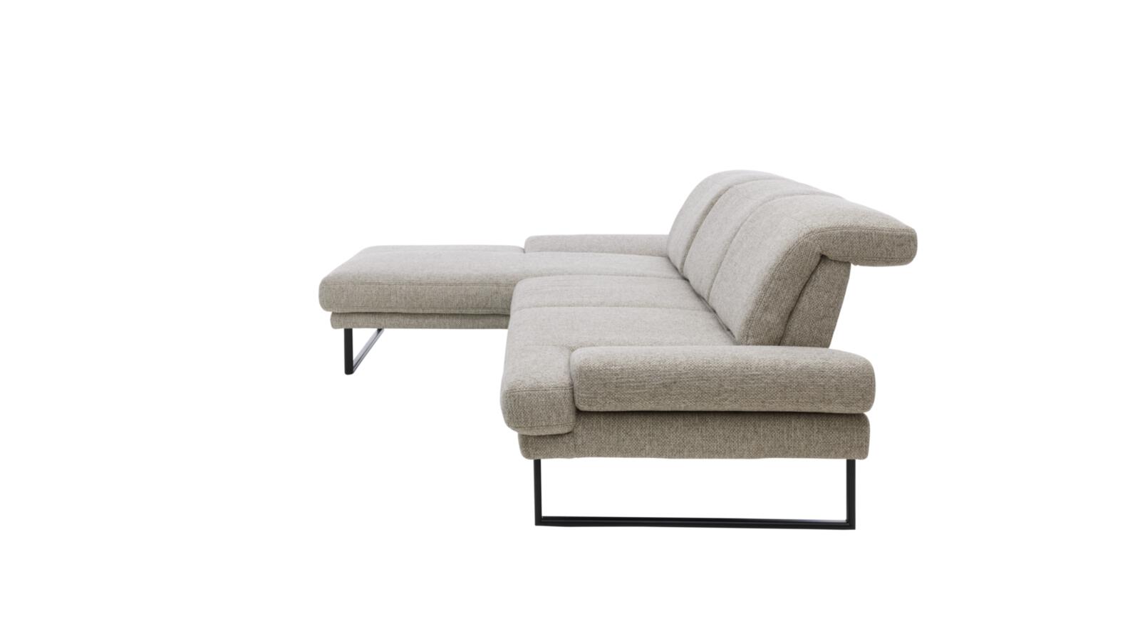 Interliving Polstergruppe IL 4460 ca. 191x308cm in Stoff Jazz silber Interliving Polstergruppe IL 4460 ca. 191x308cm in Stoff Jazz silber