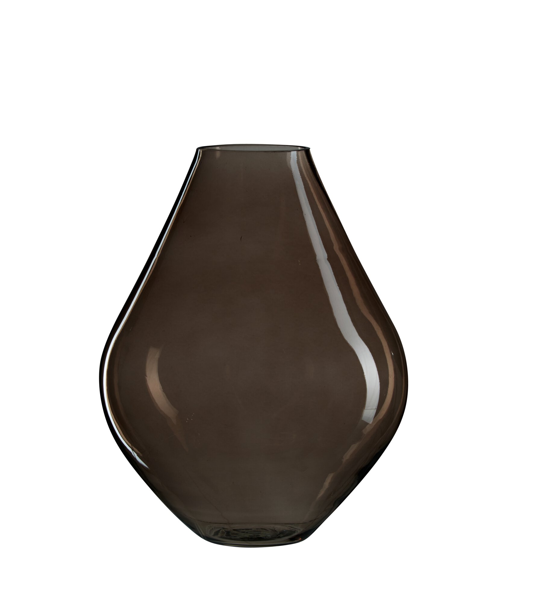 Ritzenhoff & Breker Vase 28cm LARISSA aus Glas braun Ritzenhoff & Breker Vase 28cm LARISSA aus Glas braun