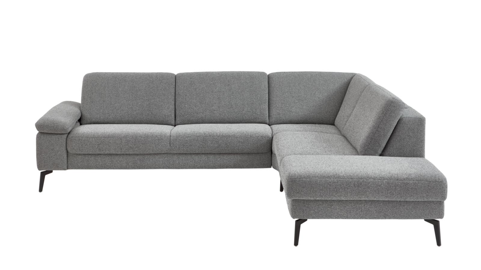 Modulmaster Polsterecke MM-ZE1200 ca. 285x230 cm in Stoff Beat grey, Couch, Mobiliar
