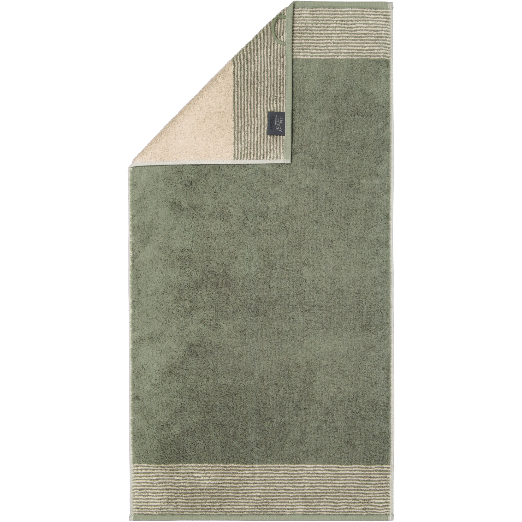 Cawö Handtuch TWO-TONE 50x100cm in Farbe field Cawö Handtuch 50x100cm TWO TONE 50x100 in Farbe 34 field