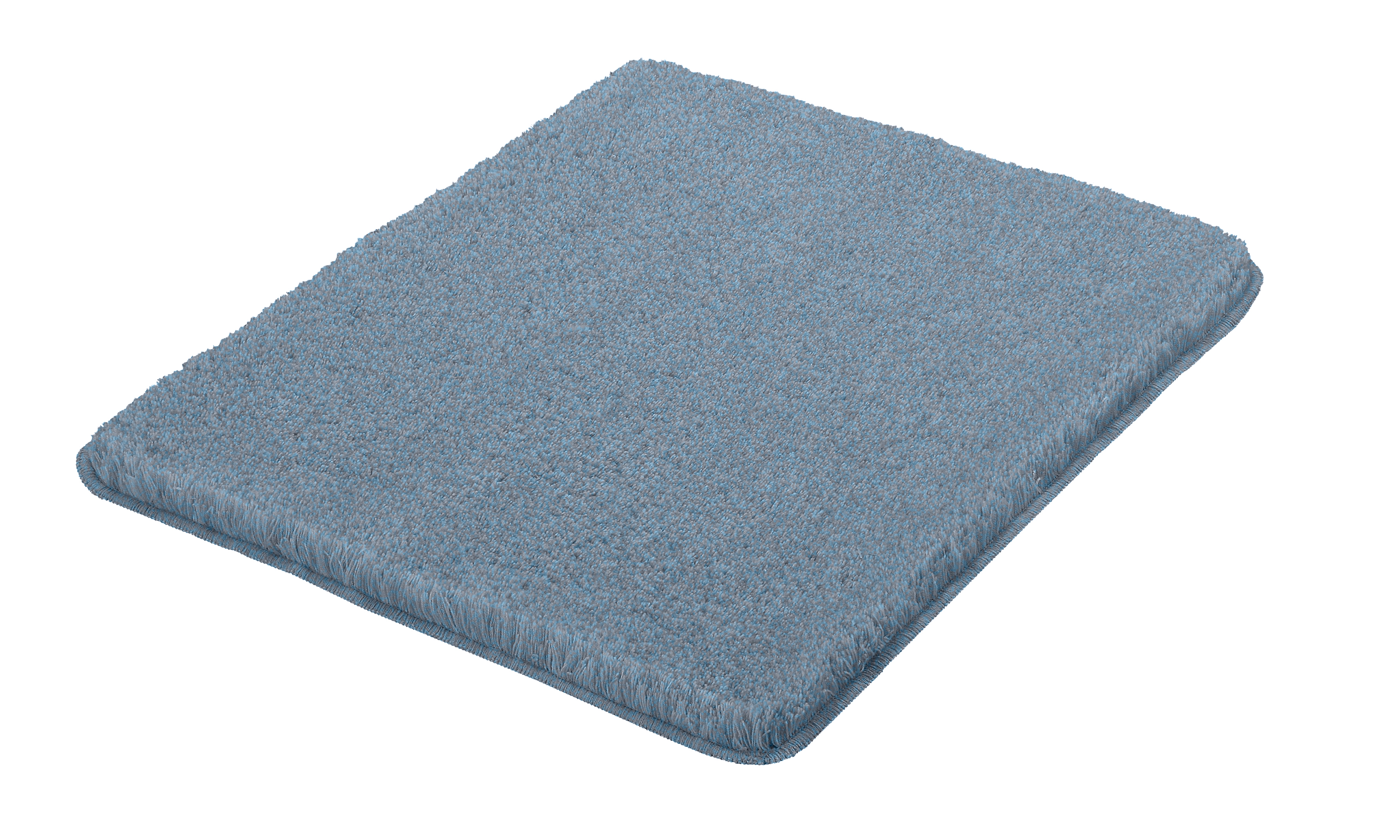 Kleine Wolke Badteppich RELAX ca. 55x65cm in Farbe Stahlblau