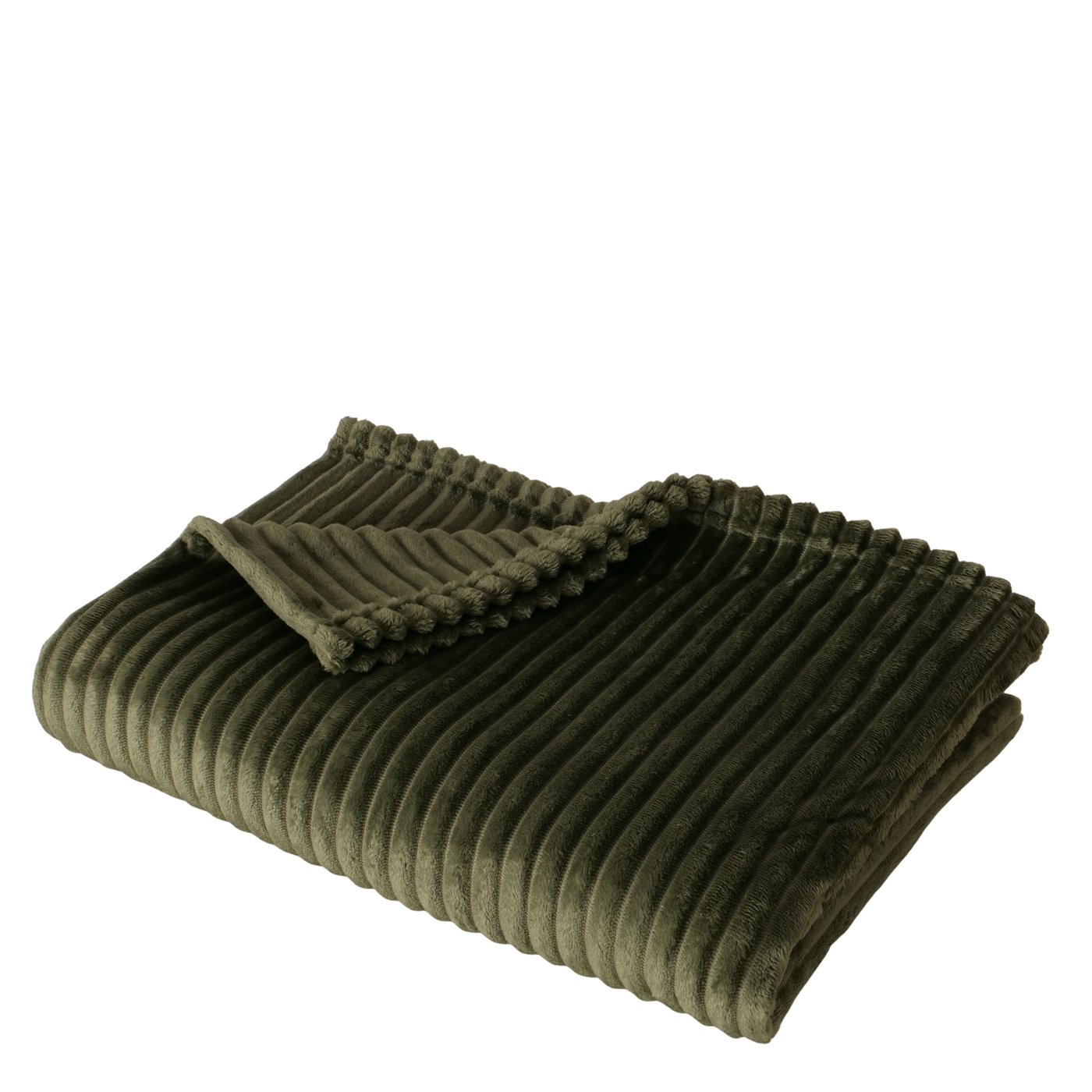 Boltze Decke Hygge in Farbe Polyester dunkelgrün