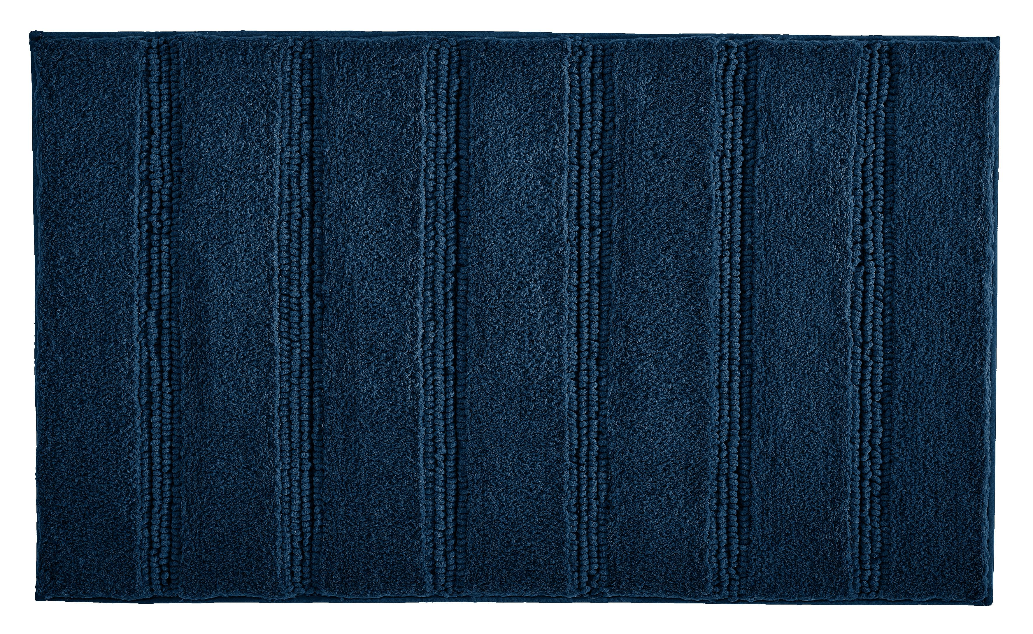 Kleine Wolke Badteppich MONROVIA ca. 70x120cm in Farbe Navy