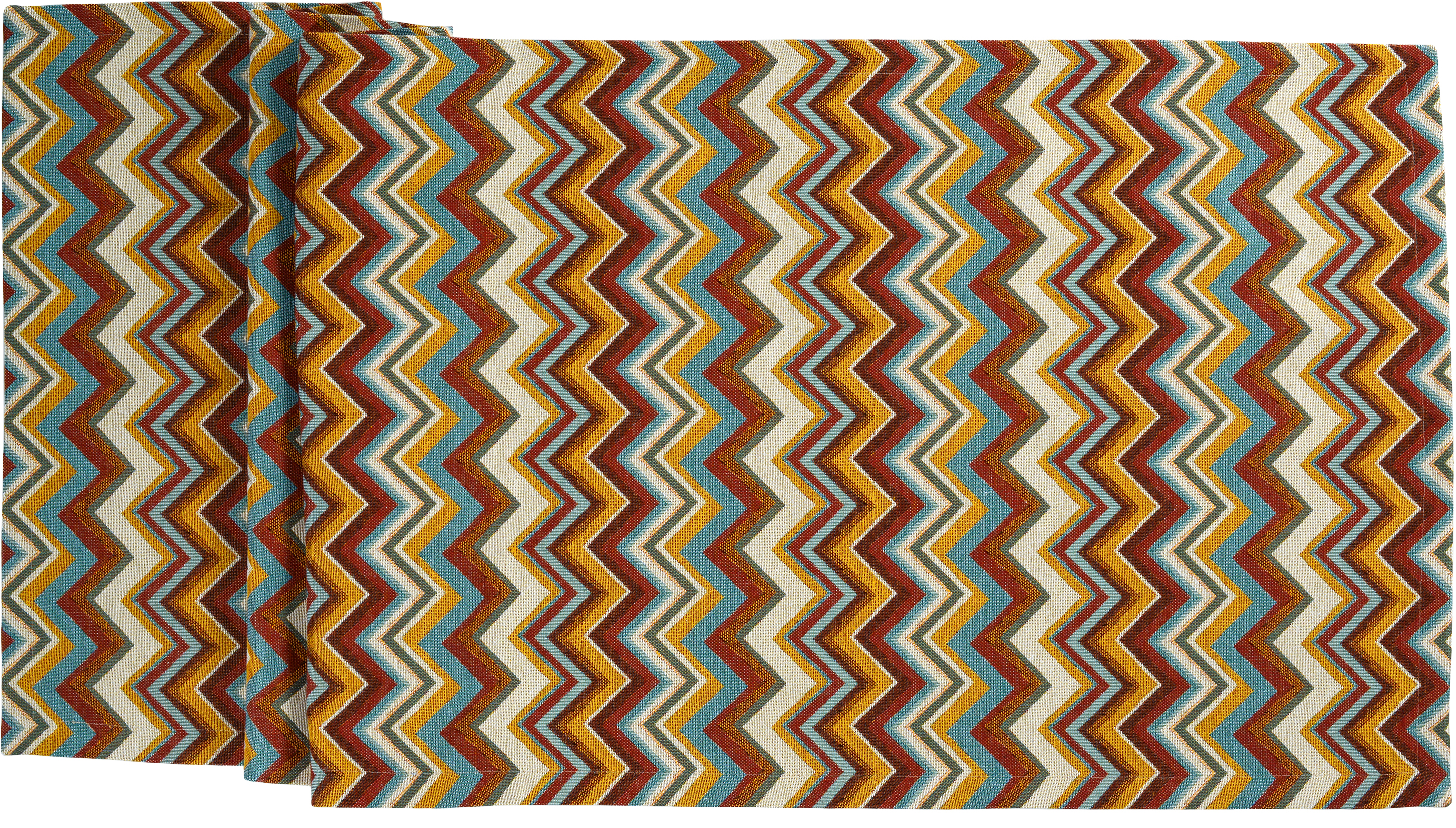 Sander Tischläufer ZIGGY ca. 50x140cm in Farbe burnt sienna/multi colour Sander Tischläufer ZIGGY ca. 50x140cm in Farbe burnt sienna/multi colour