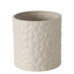 Boltze Übertopf in Farbe Steingut beige