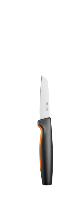 Fiskars Schälmesser gerade Klinge FUNCTIONAL FORM 26cm in Farbe Black/Orange