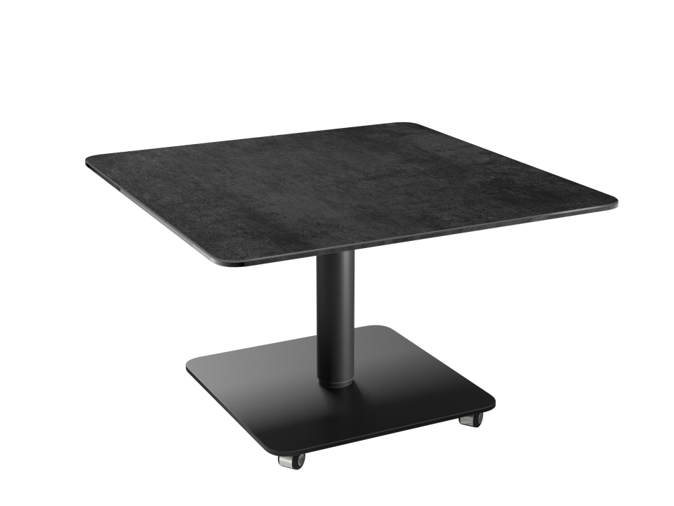 Interliving Couchtisch INTERLIVING IL-6228 ca.80 x 80 cm in Platte: Keramik Titan
