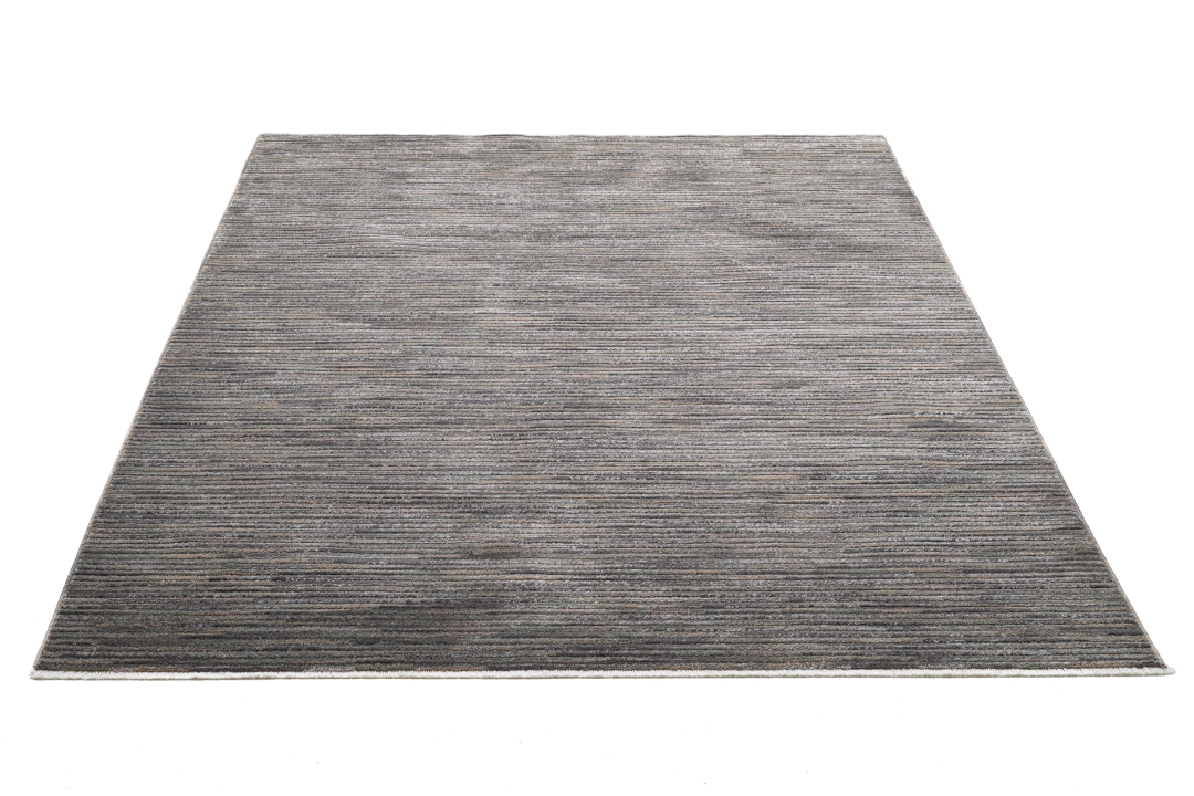 Theo Keller Webteppich Corduletta ca. 160x230cm in Farbe Dark Grey