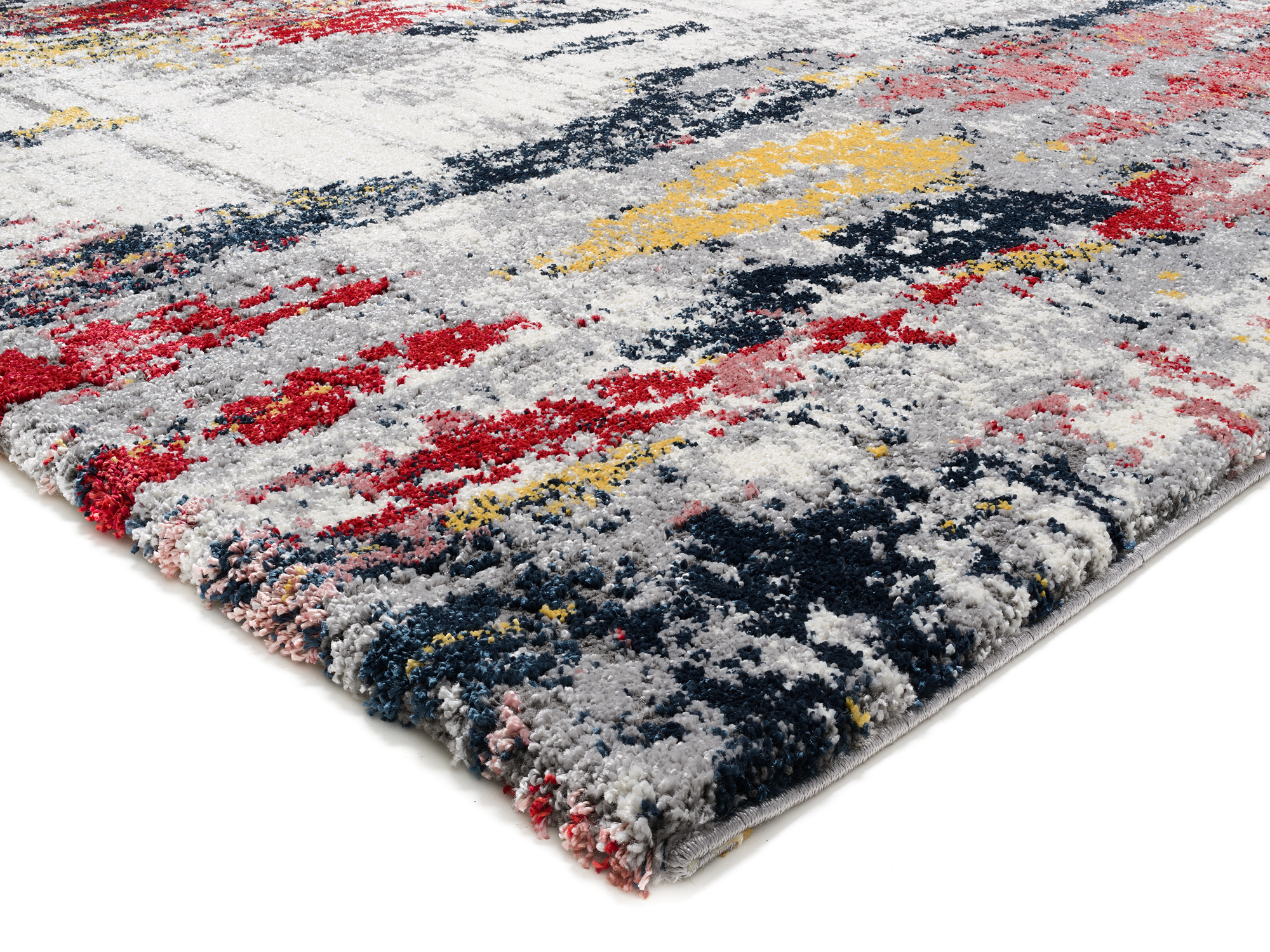 OCI Webteppich High & Low Five, ca. 120x170cm in multicolor