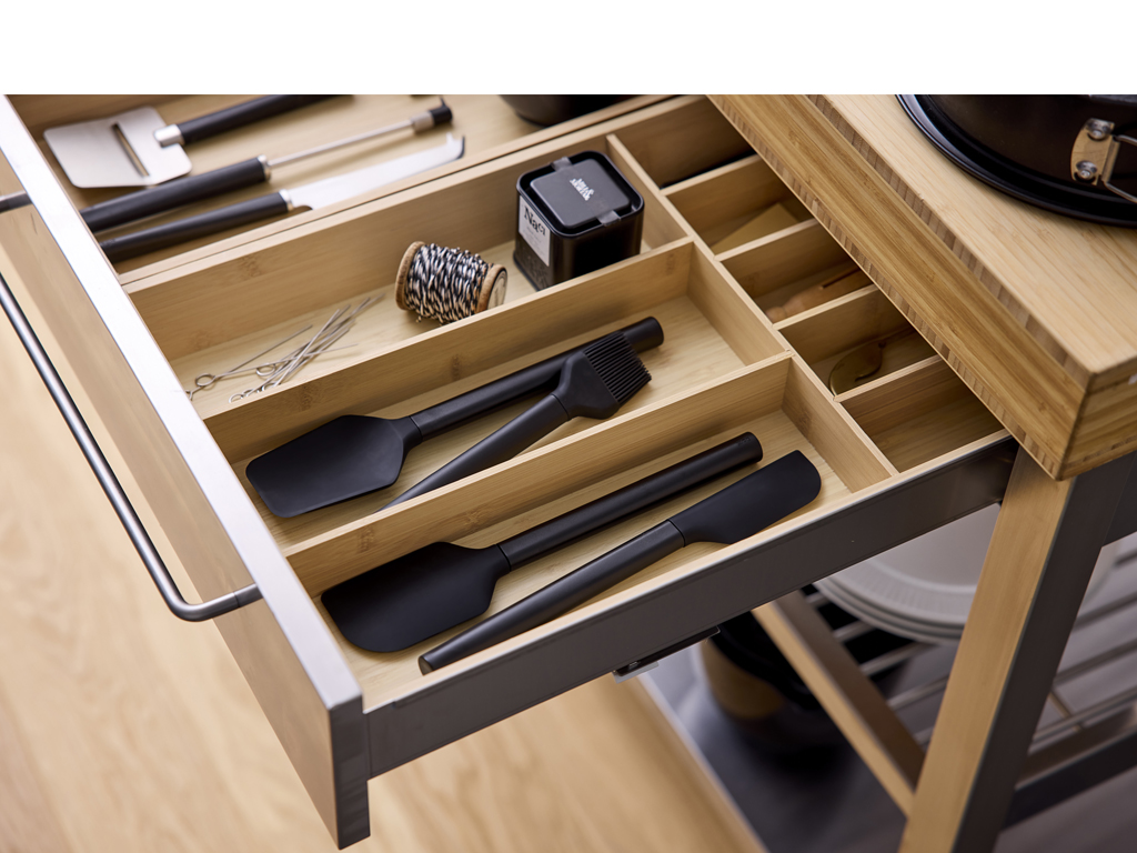 F&H Teigschaber EMMA ca. B5,3 H1,7 T25,2 cm in black