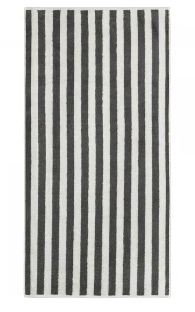 Cawö Duschtuch 70x140 cm STUDIO STREIFEN in Farbe 37 anthrazit