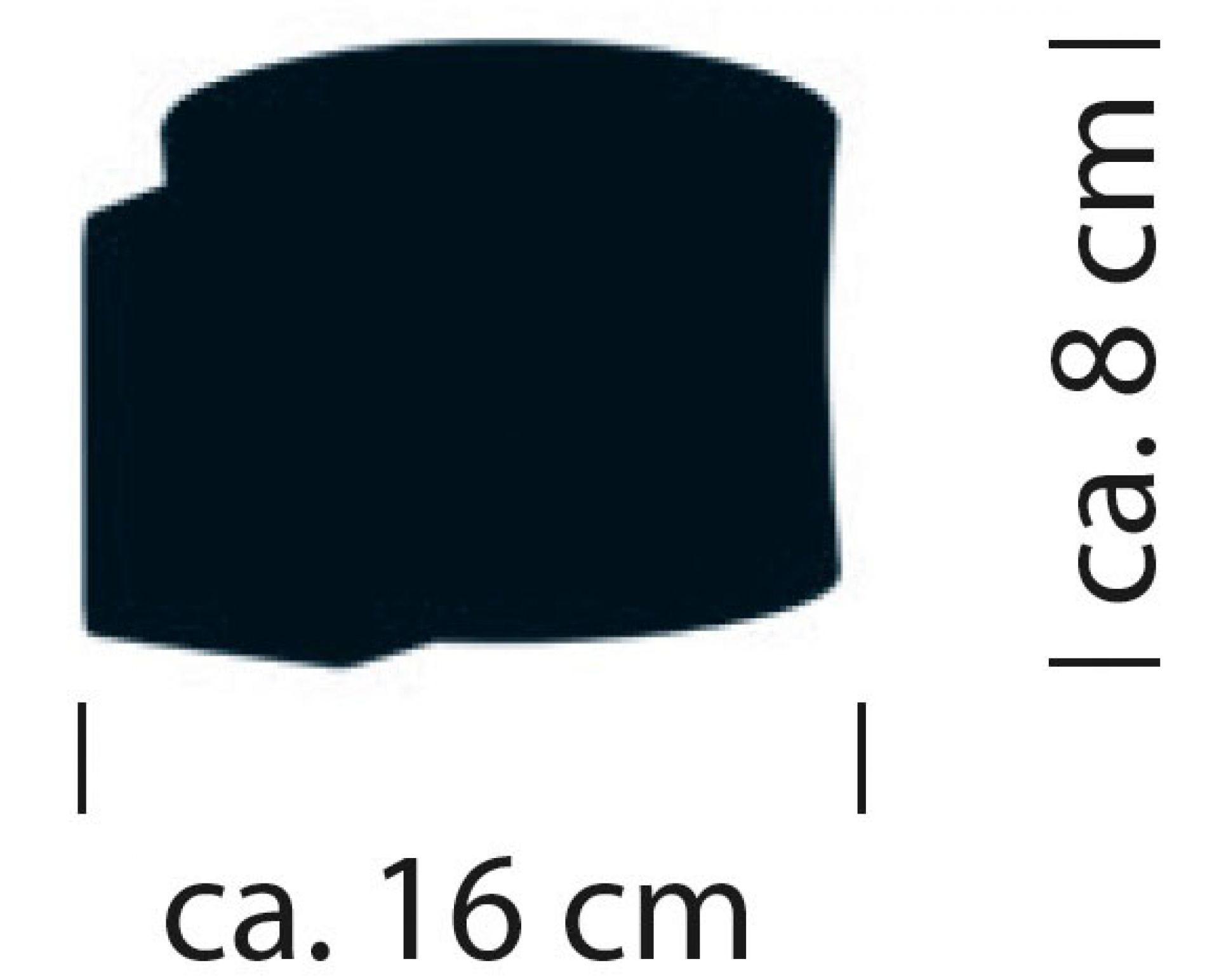 LED-Wandleuchte IMPULSE in Nickel matt/Absatz Chrom