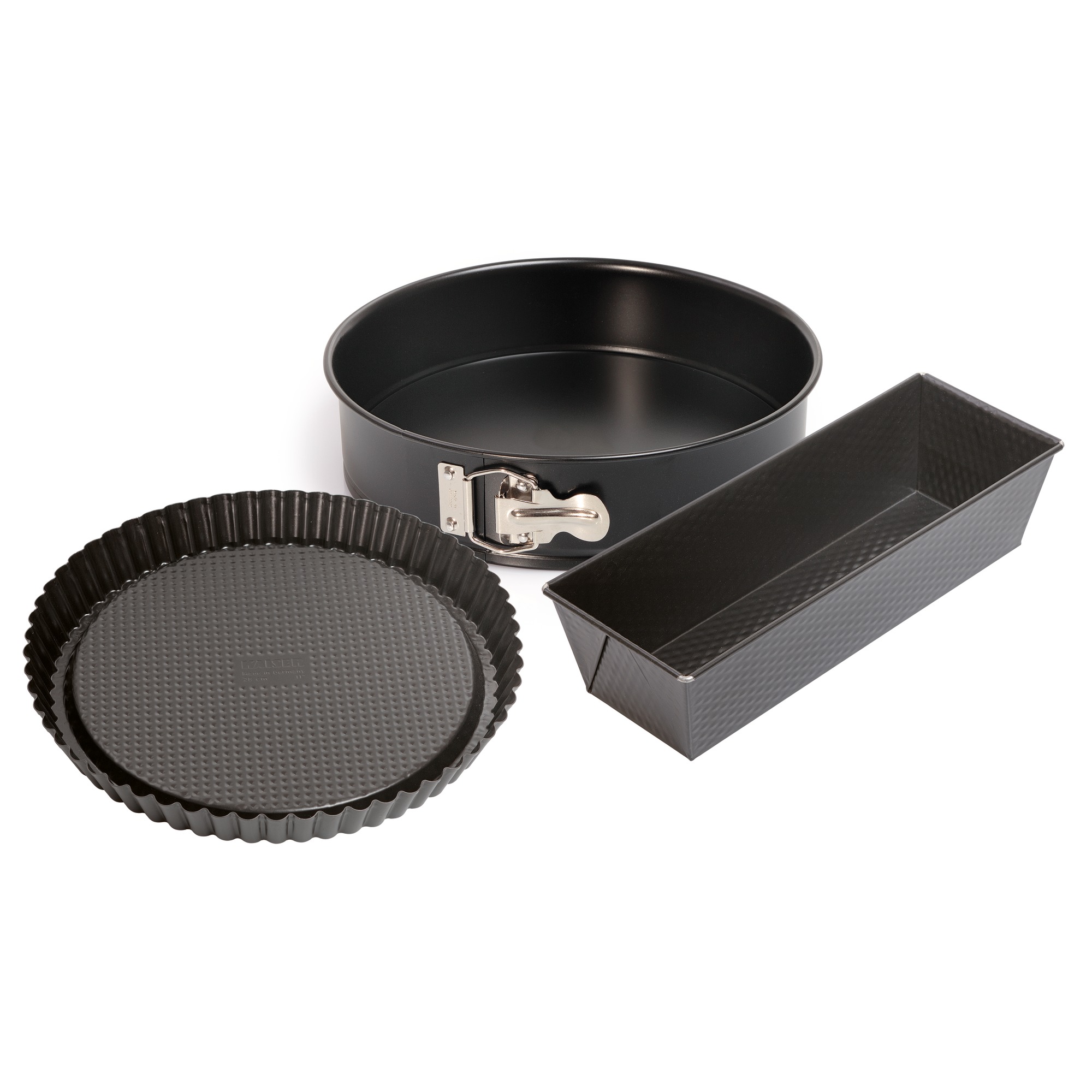 Kaiser Classic Backform-Set 3-teilig in schwarz