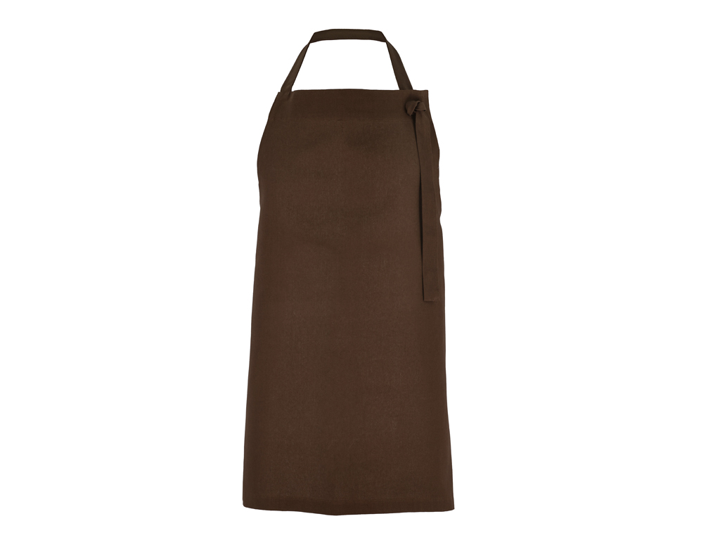 Södahl Schürze in Farbe coffee brown