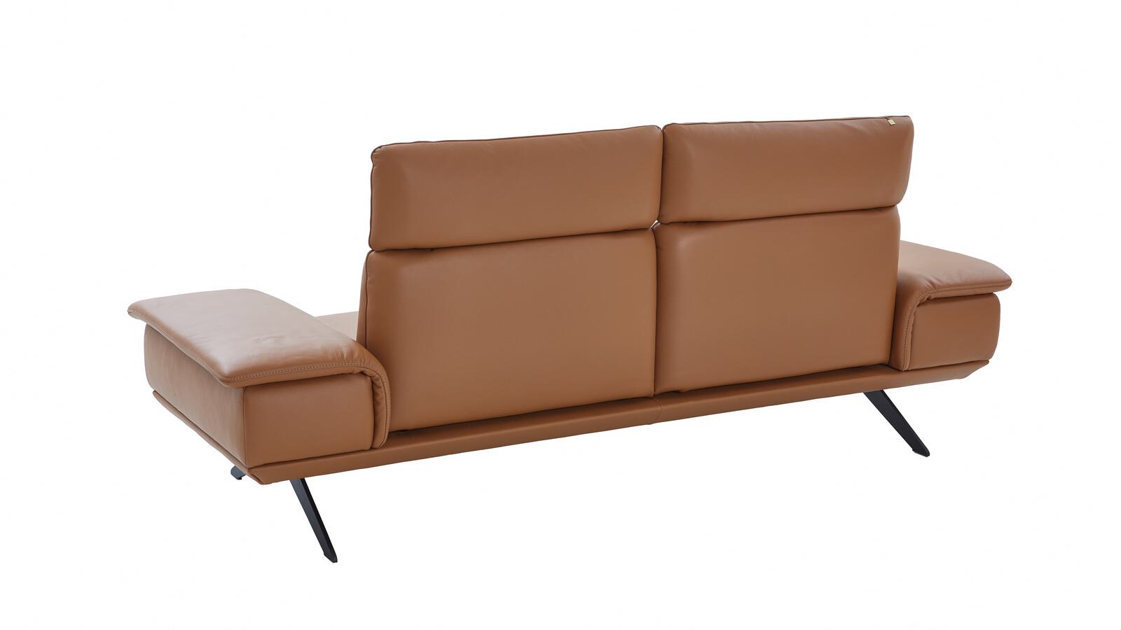 Koinor Sofa mittel ELEMENTS in Leder X-HAPPY bernstein