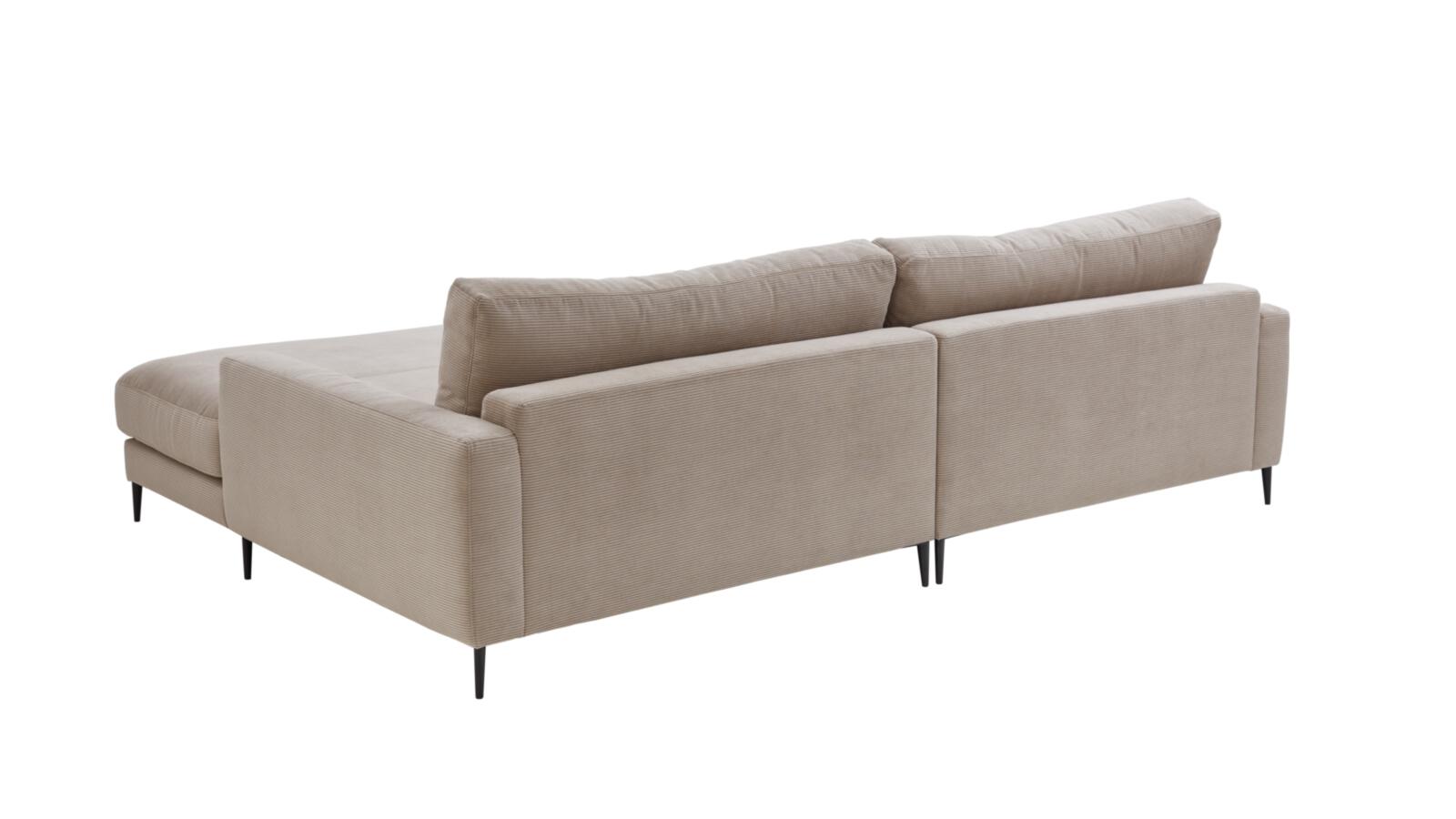 Candy Polsterecke Uptown ca. 272x190 Beige, Sofa, Ecksofa, Beige, Sofaeck, Bezugstoff