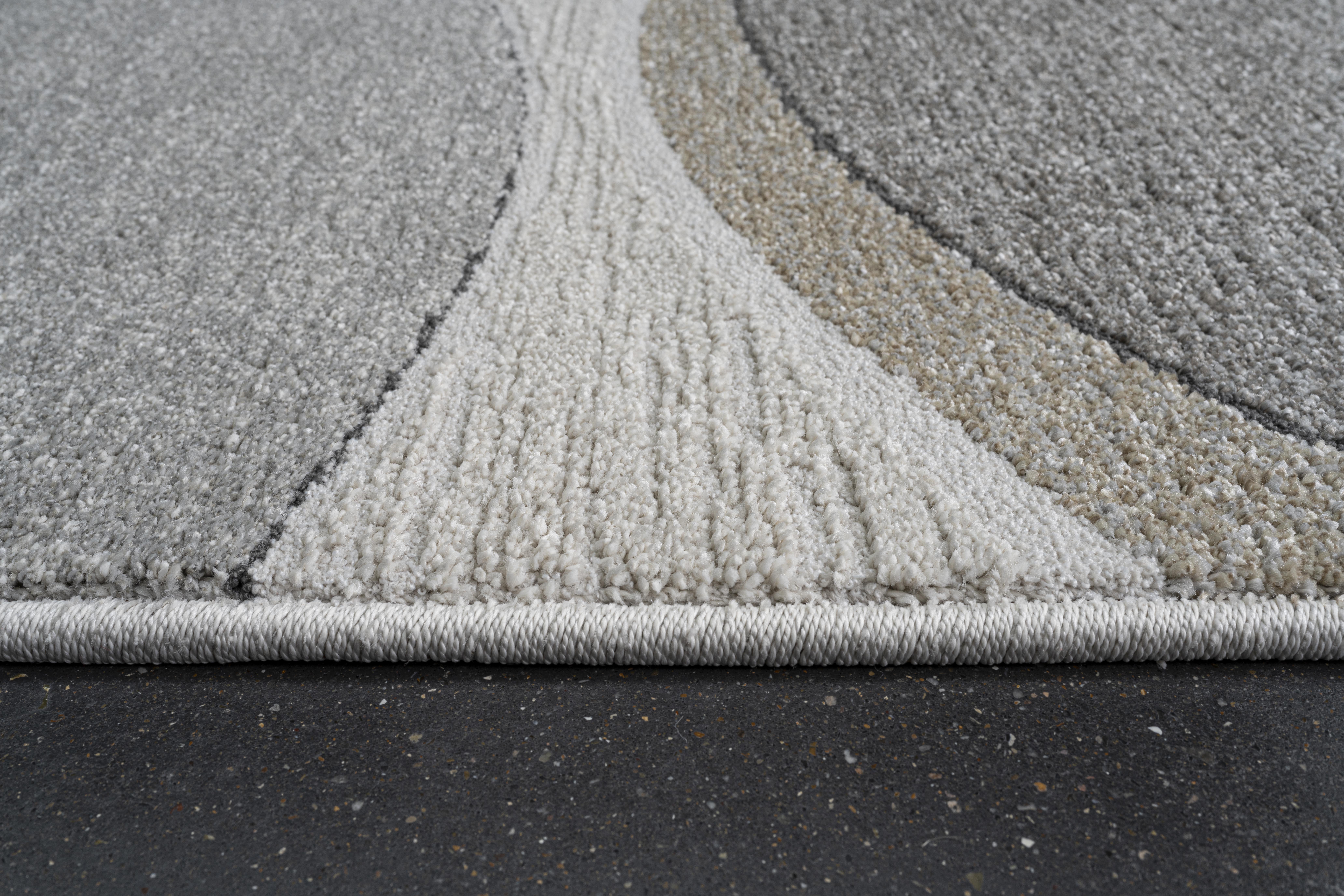 Ragolle Webteppich Valentino ca. 200x290cm in grau-gold