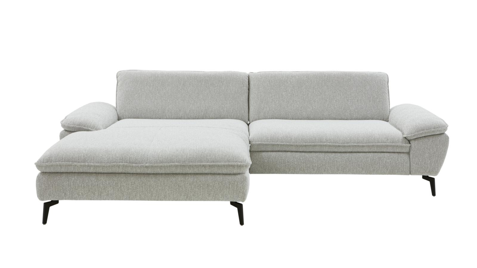 Hukla Polsterecke VS-HU1193 ca. 297x197cm in Stoff Loft ecru, Couch, Mobiliar, Kissen, Dekoration für Zuhause
