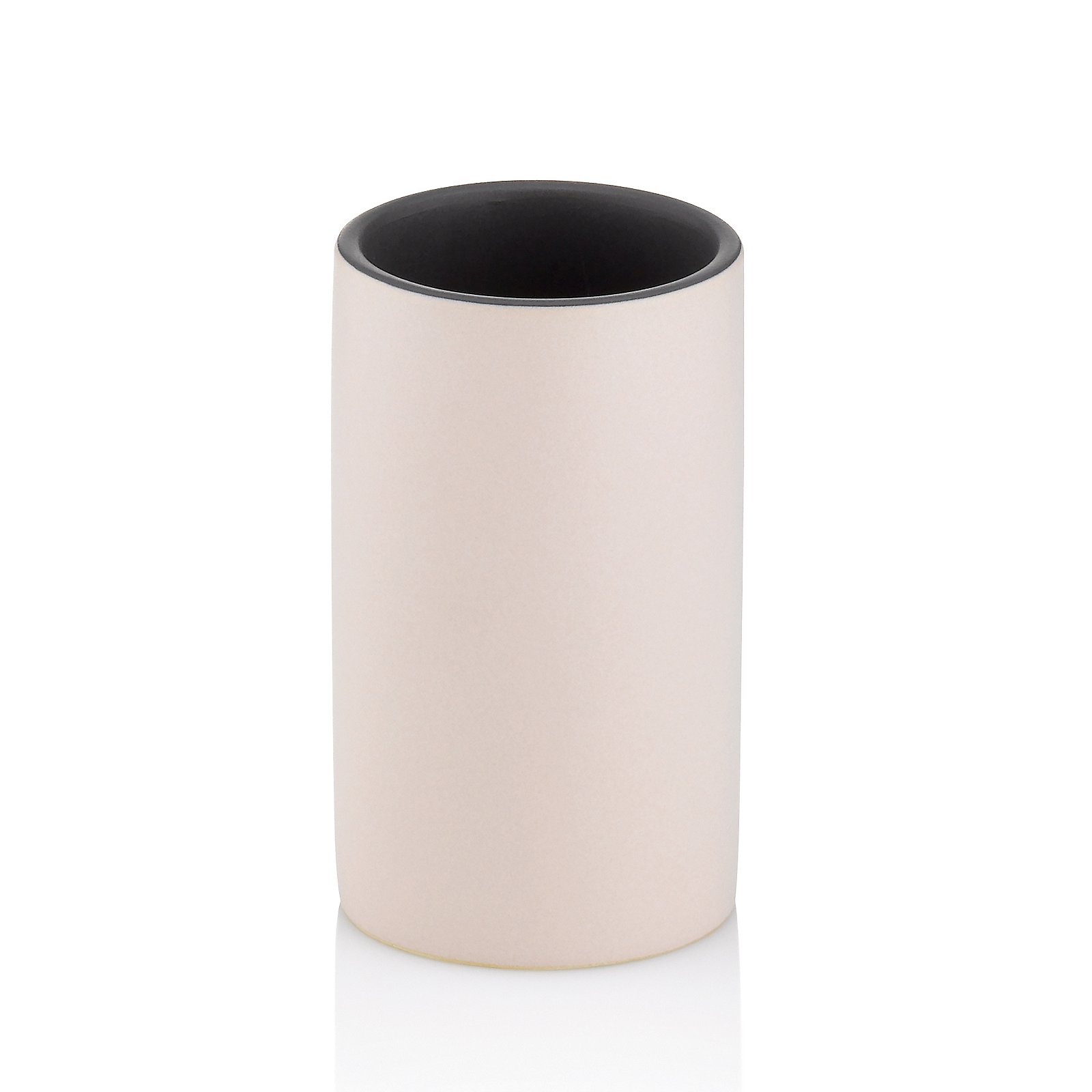 Kela Becher MATSI in Farbe wolkenrosa, vase, ceramic, beige, tall, minimal