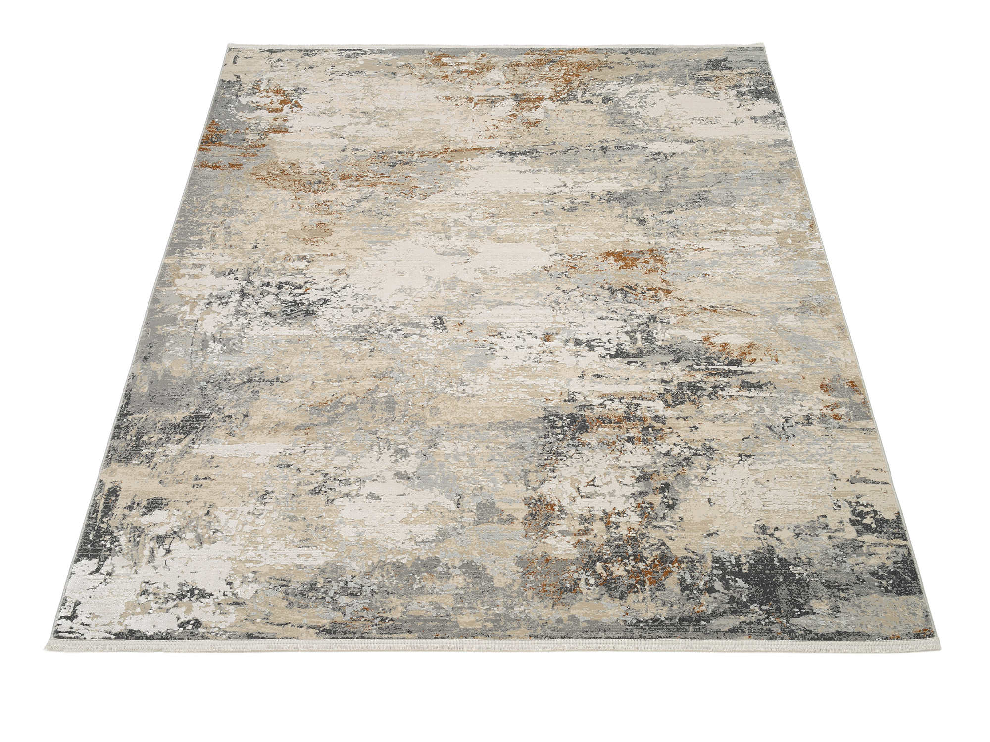 OCI Webteppich ca. 160x230cm in Farbe beige-grau