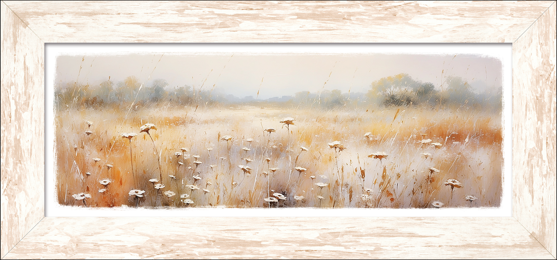 PRO ART New Classic Wood 94x44cm Wildflower Meadow IV
